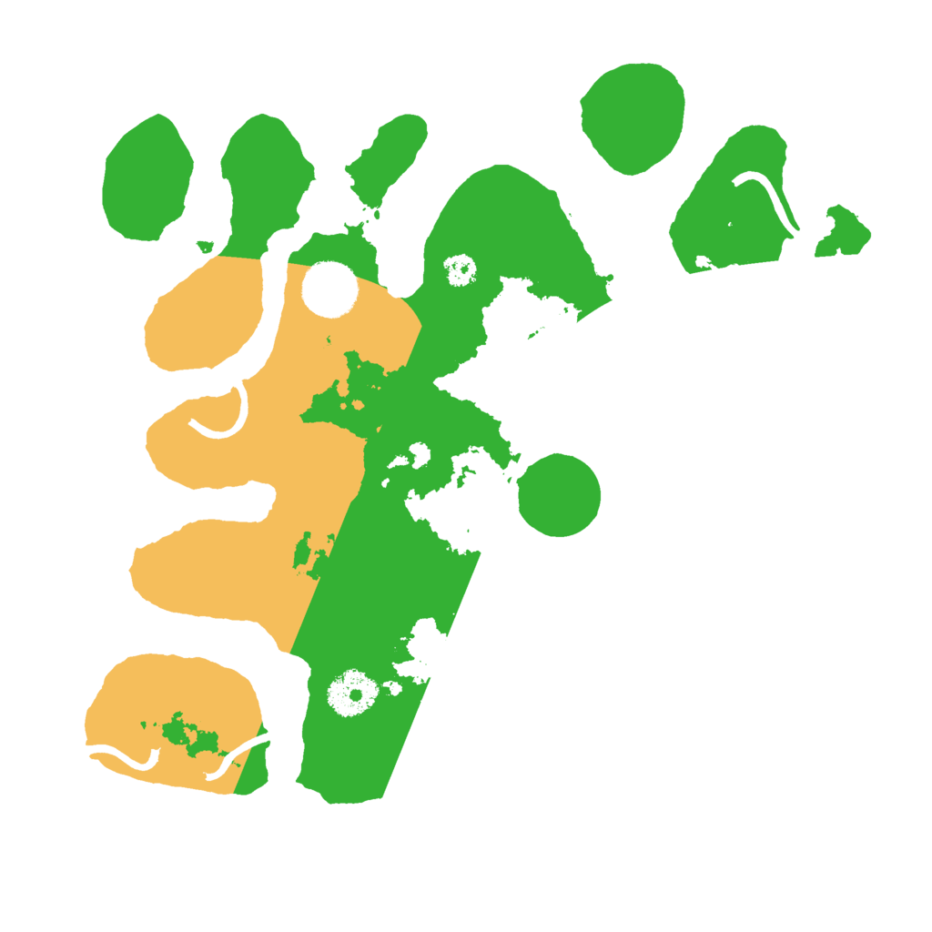 Biome Rust Map: Procedural Map, Size: 3000, Seed: 13792