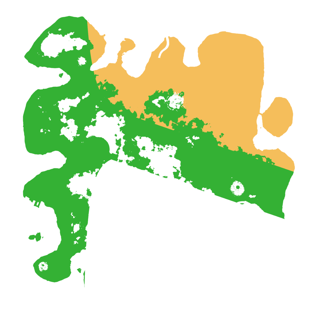 Biome Rust Map: Procedural Map, Size: 3500, Seed: 333425589