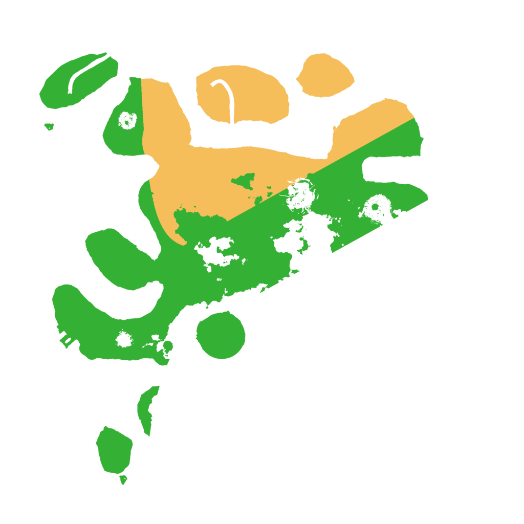 Biome Rust Map: Procedural Map, Size: 3000, Seed: 311017