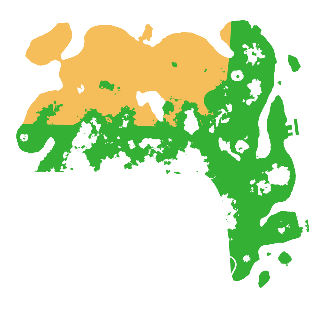 Biome Rust Map: Procedural Map, Size: 4000, Seed: 544511704