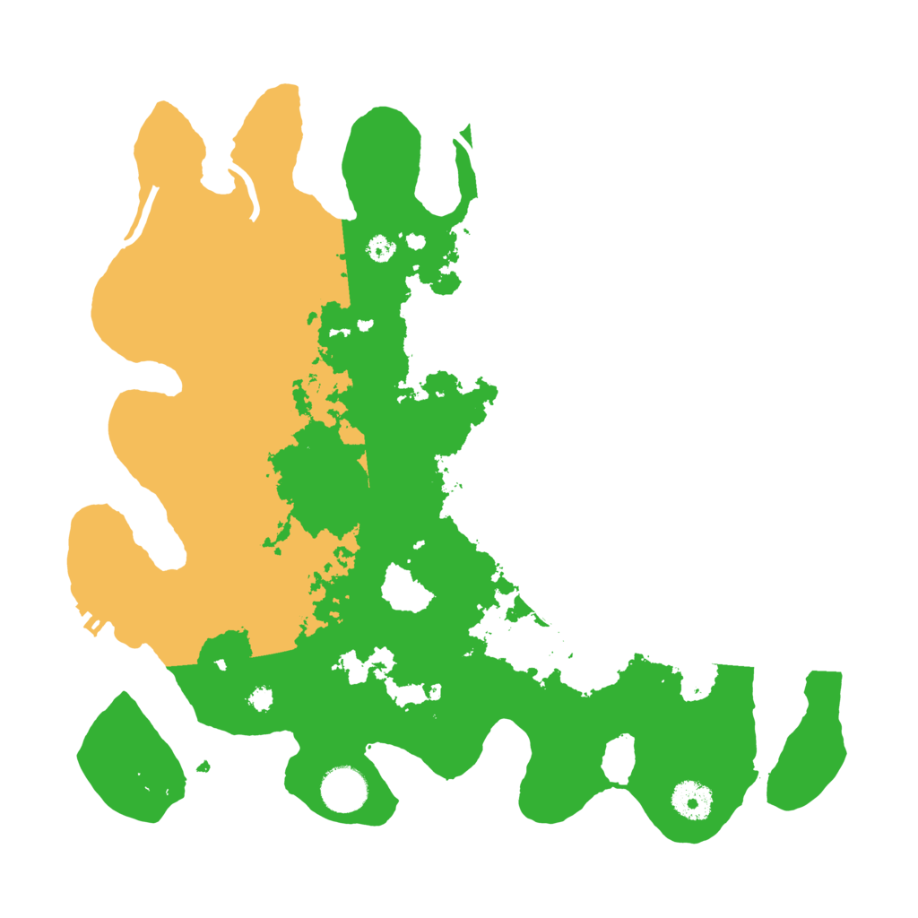 Biome Rust Map: Procedural Map, Size: 3500, Seed: 99263723