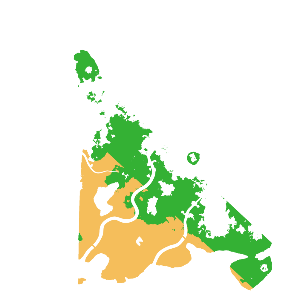 Biome Rust Map: Procedural Map, Size: 4000, Seed: 268071308
