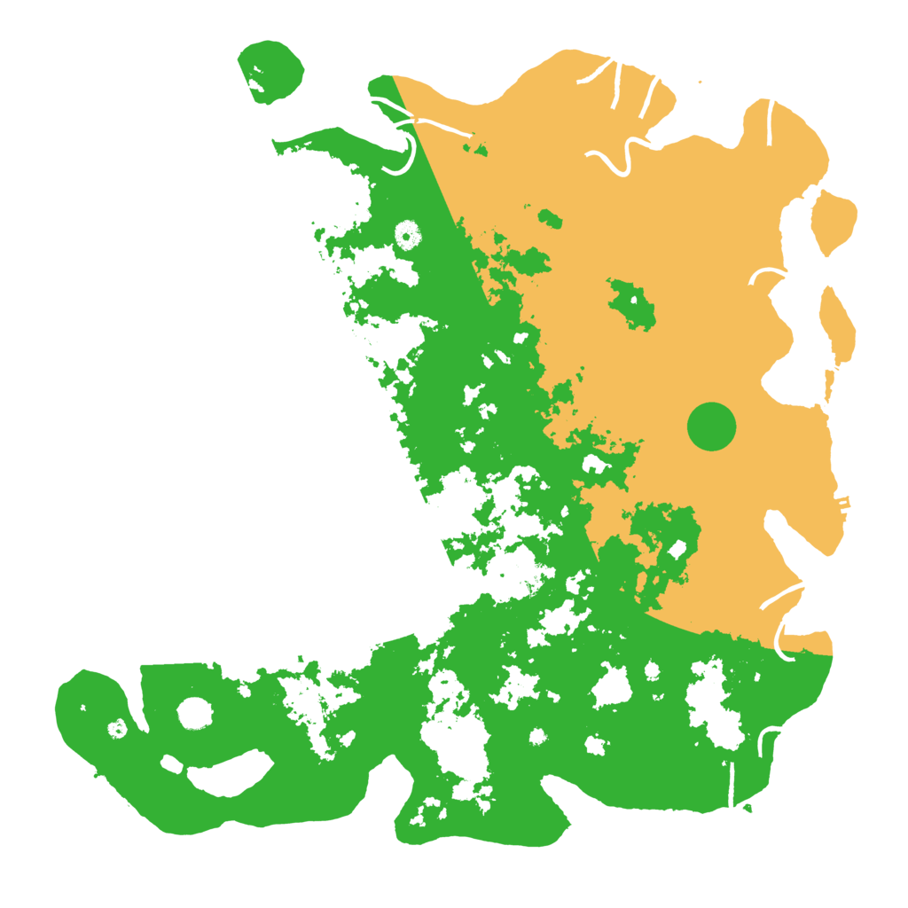 Biome Rust Map: Procedural Map, Size: 4900, Seed: 8763914