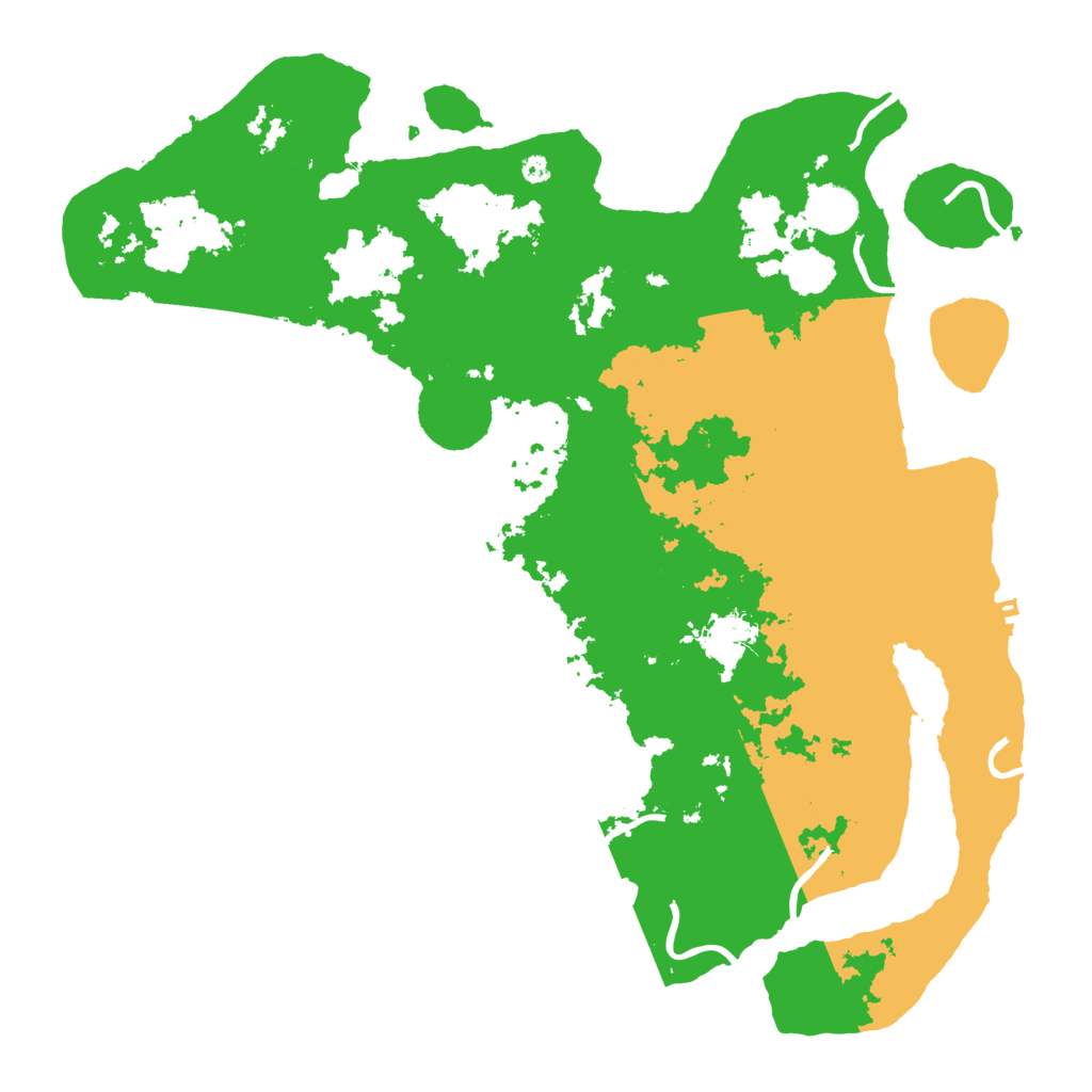 Biome Rust Map: Procedural Map, Size: 4000, Seed: 1540334100
