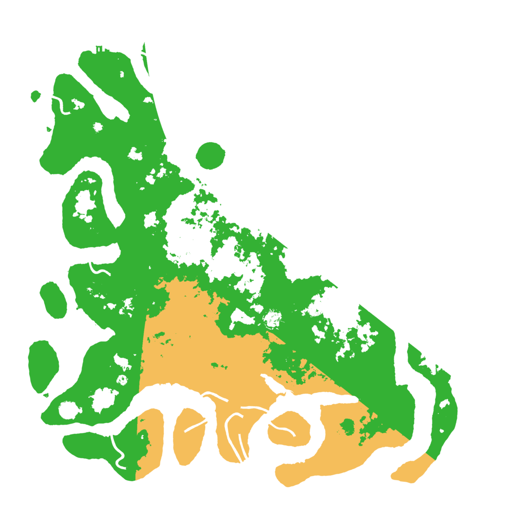 Biome Rust Map: Procedural Map, Size: 5000, Seed: 218300693