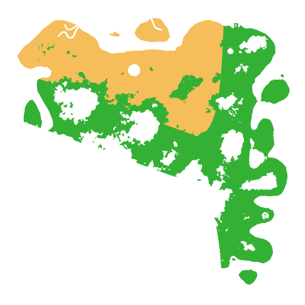 Biome Rust Map: Procedural Map, Size: 4500, Seed: 1813192791