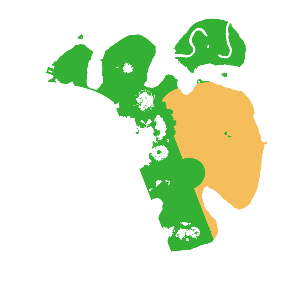 Biome Rust Map: Procedural Map, Size: 2750, Seed: 202176780