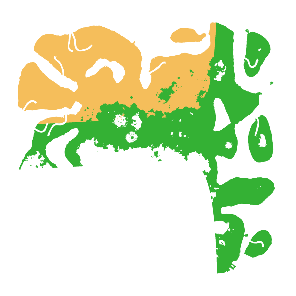 Biome Rust Map: Procedural Map, Size: 4000, Seed: 19873