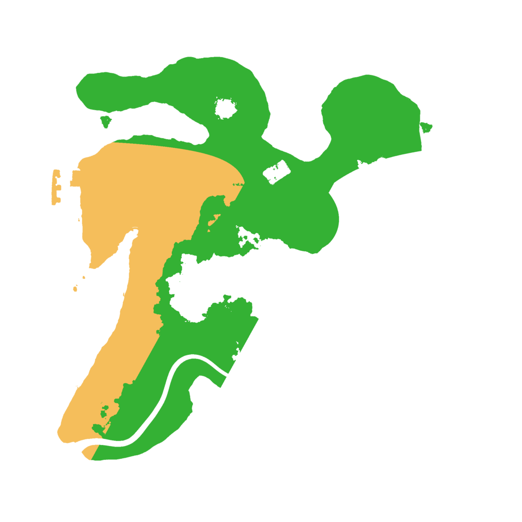 Biome Rust Map: Procedural Map, Size: 2250, Seed: 1925691898