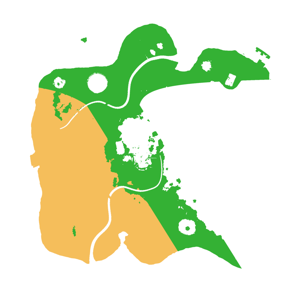 Biome Rust Map: Procedural Map, Size: 2700, Seed: 430506408