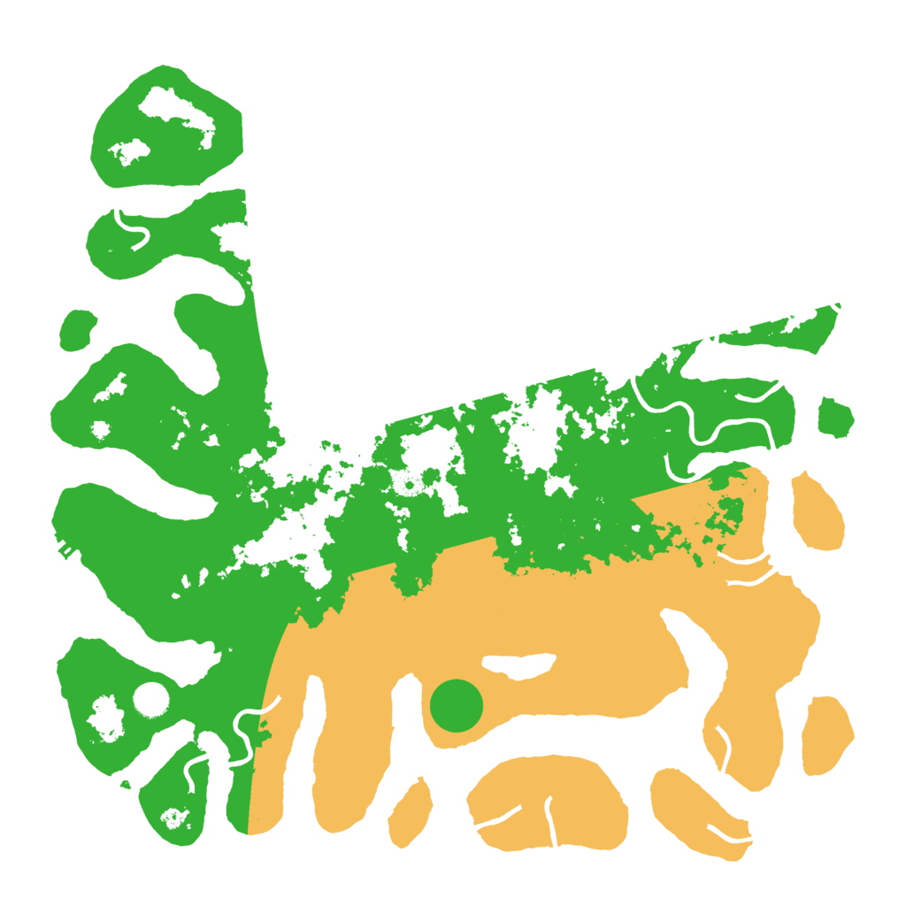 Biome Rust Map: Procedural Map, Size: 4500, Seed: 1176