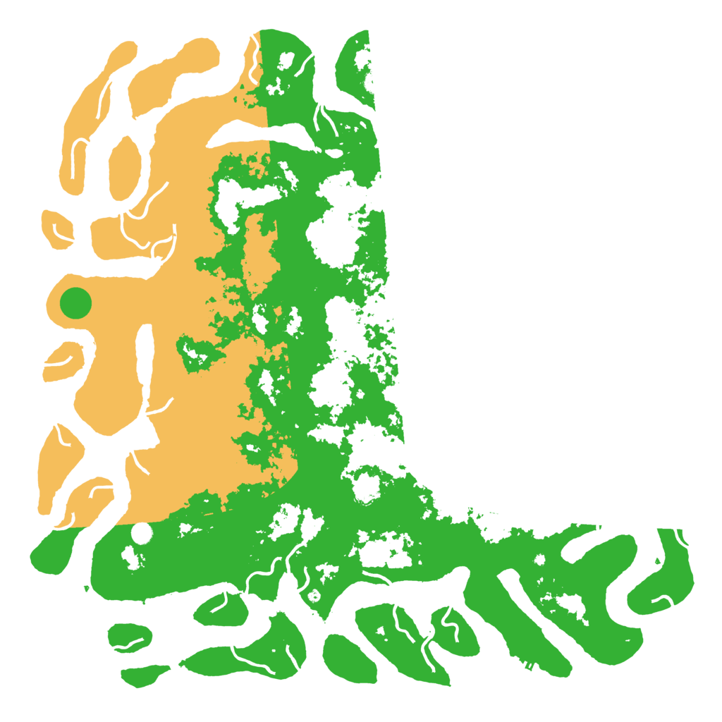 Biome Rust Map: Procedural Map, Size: 6000, Seed: 943507889