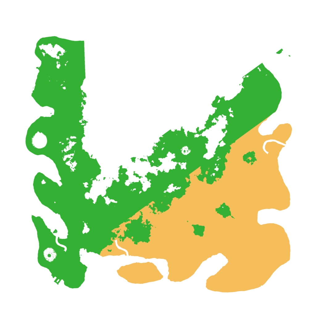 Biome Rust Map: Procedural Map, Size: 3700, Seed: 1931940934
