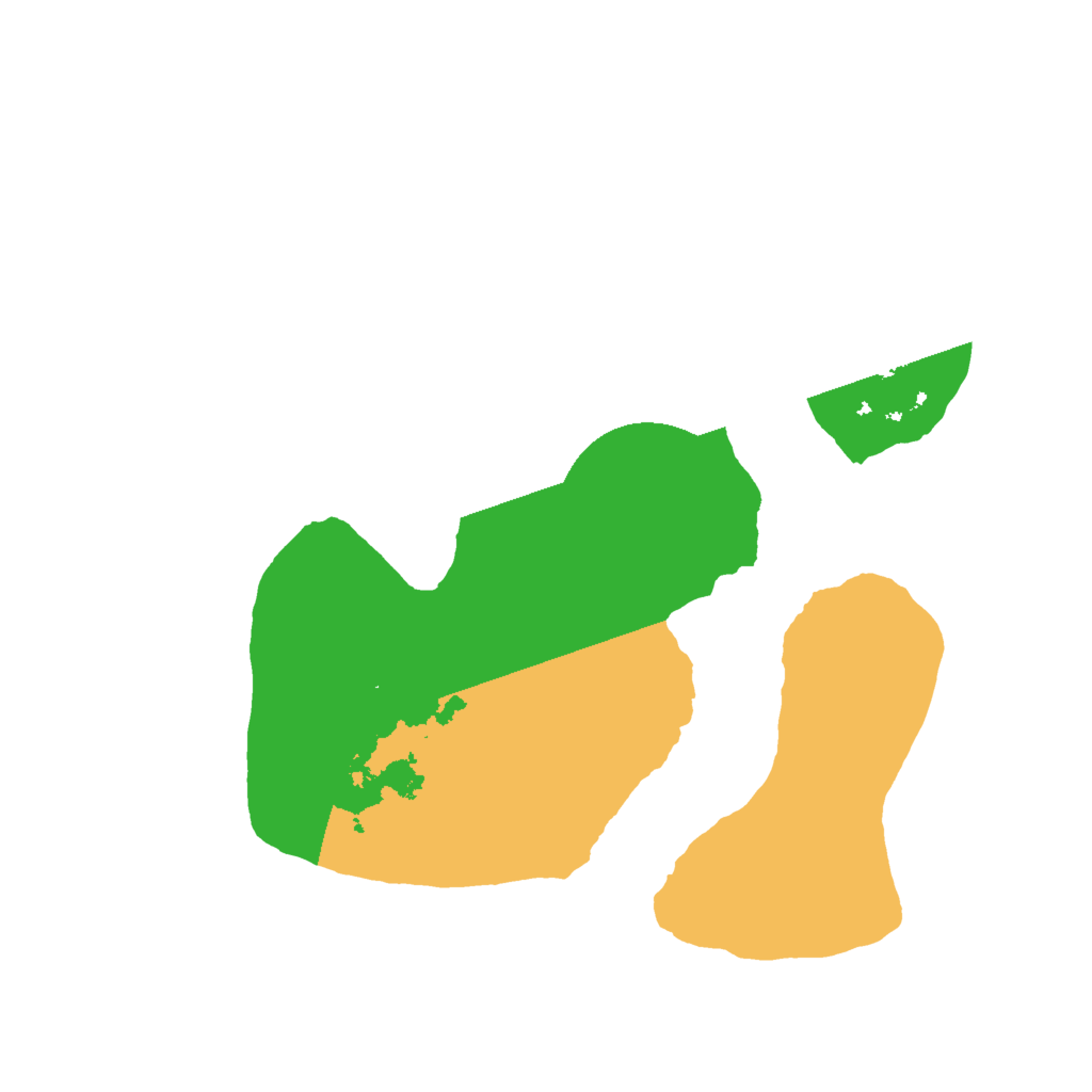 Biome Rust Map: Barren, Size: 2000, Seed: 88