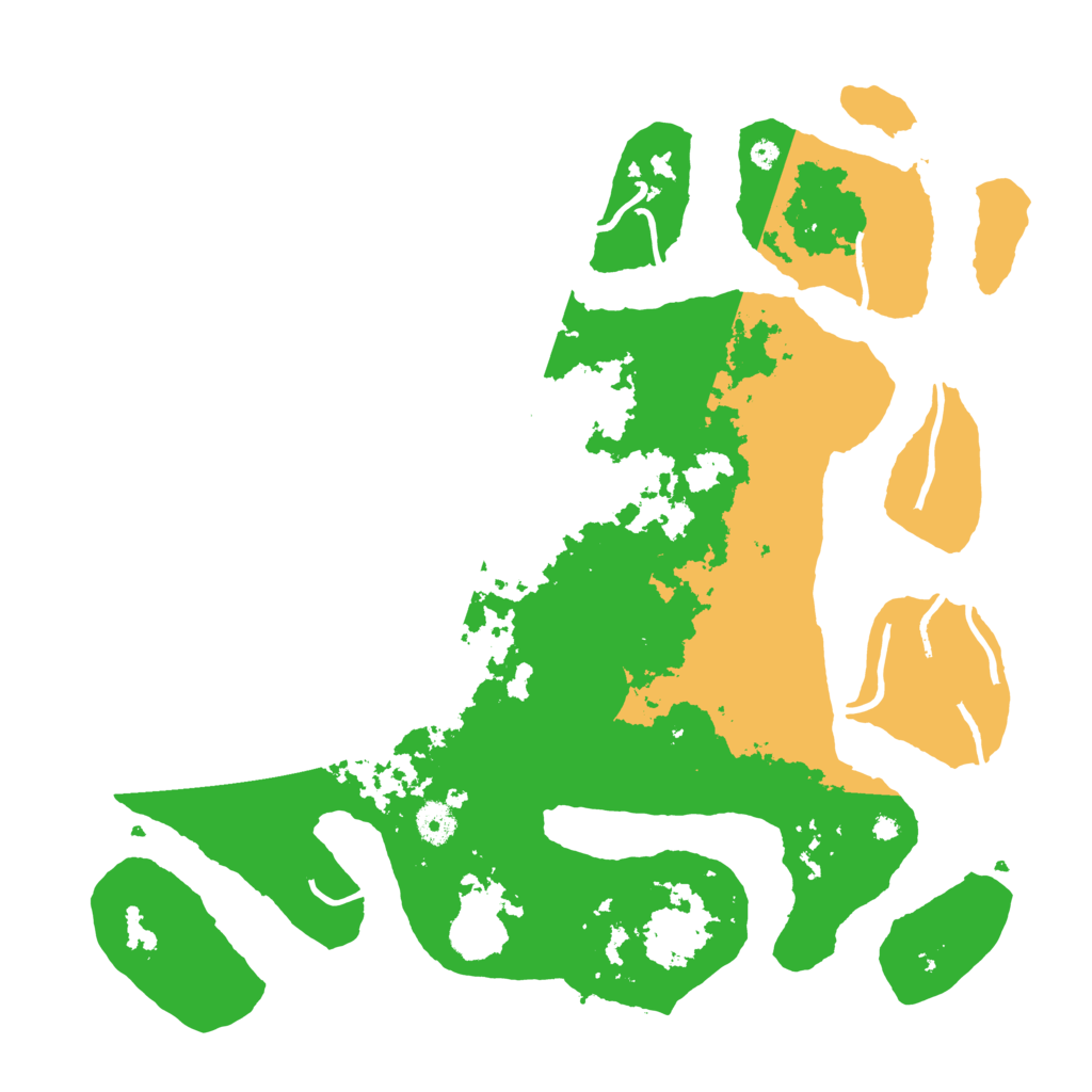 Biome Rust Map: Procedural Map, Size: 4050, Seed: 1936062146