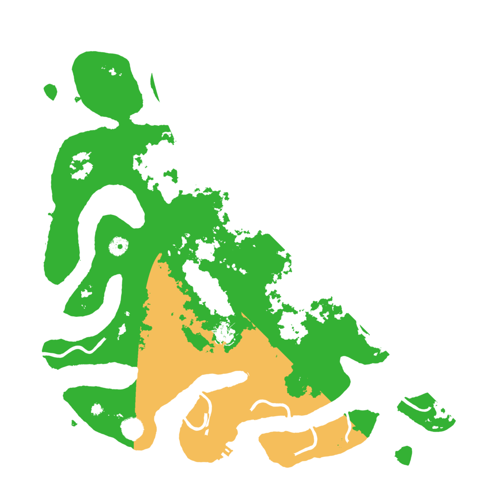 Biome Rust Map: Procedural Map, Size: 4000, Seed: 15742