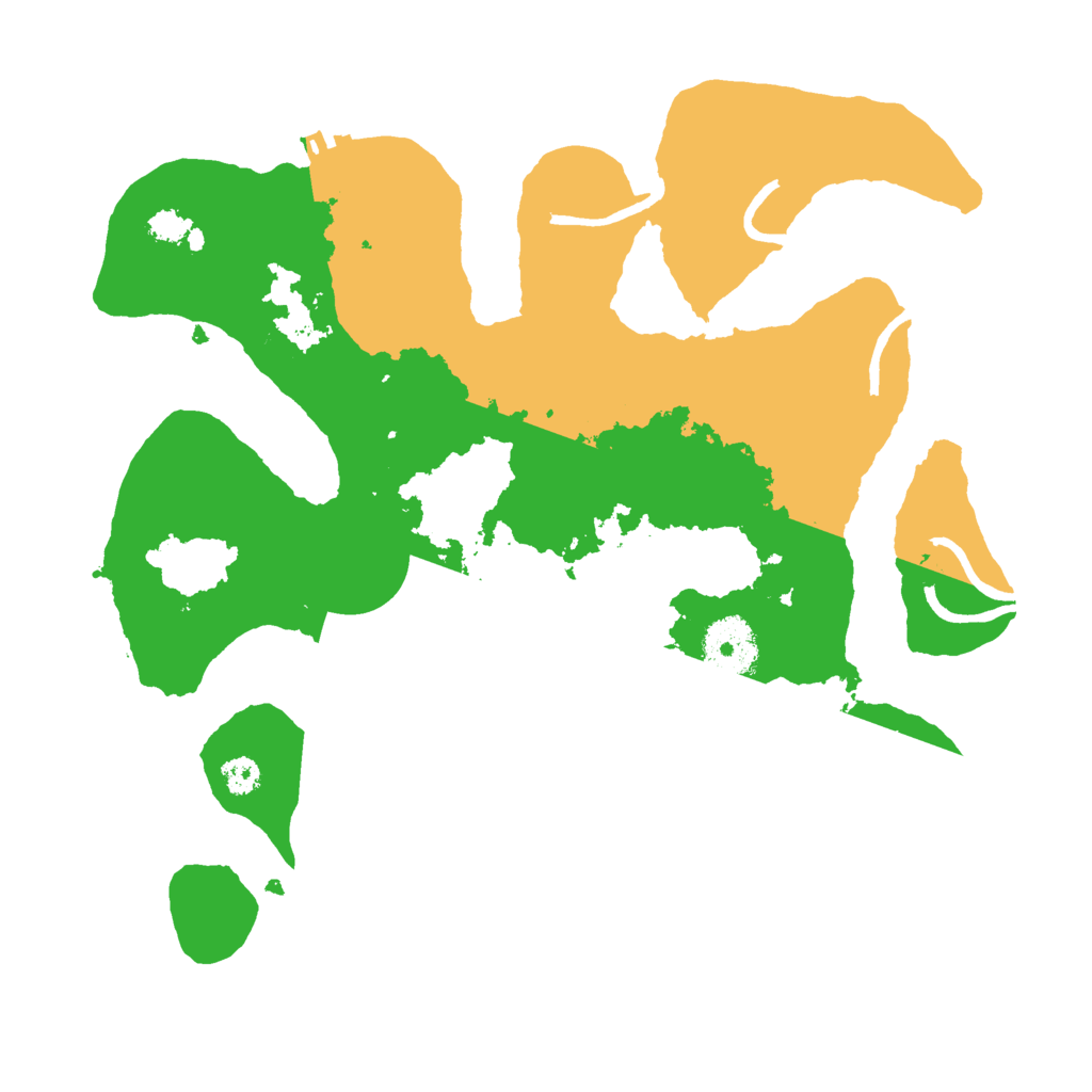 Biome Rust Map: Procedural Map, Size: 3000, Seed: 845801