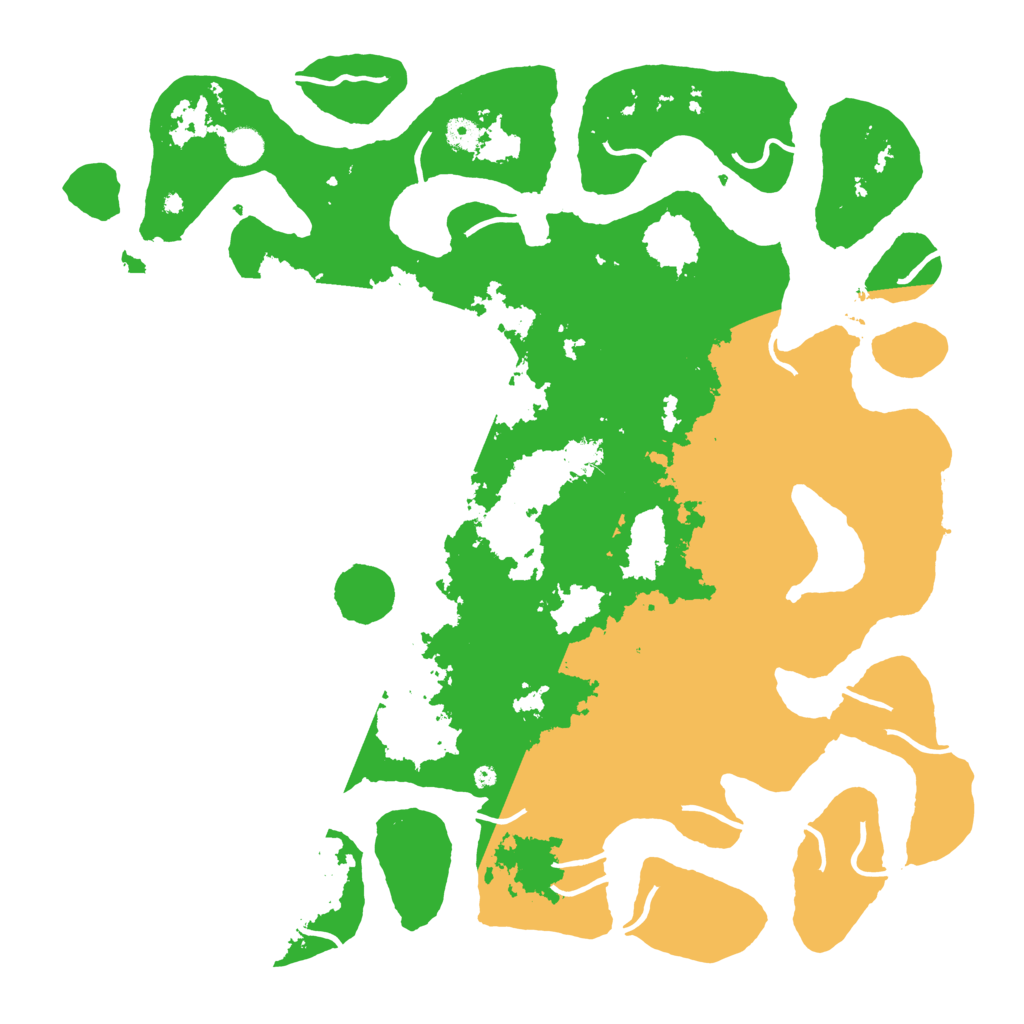 Biome Rust Map: Procedural Map, Size: 4750, Seed: 12345