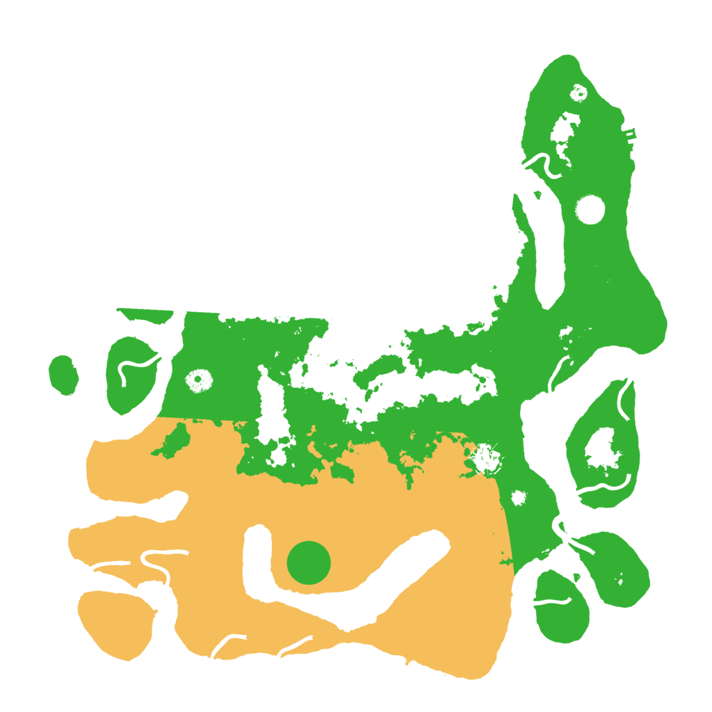 Biome Rust Map: Procedural Map, Size: 4300, Seed: 18