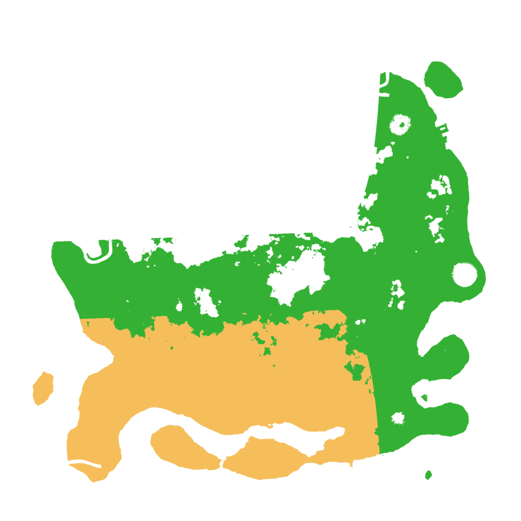 Biome Rust Map: Procedural Map, Size: 3800, Seed: 1064887130