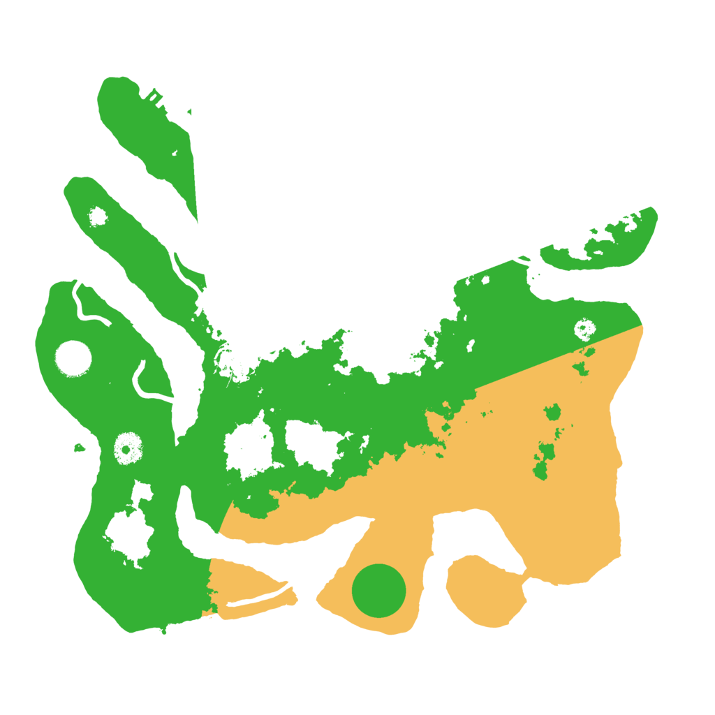 Biome Rust Map: Procedural Map, Size: 3500, Seed: 1351183000