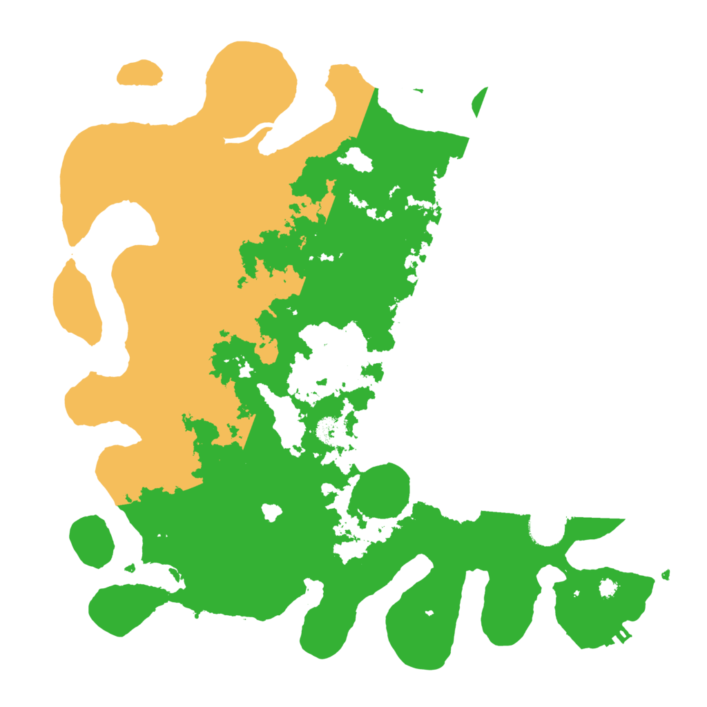 Biome Rust Map: Procedural Map, Size: 3500, Seed: 417976064