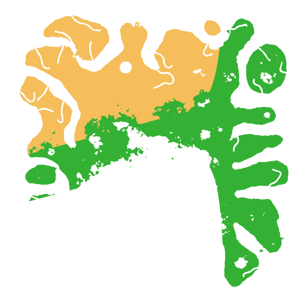 Biome Rust Map: Procedural Map, Size: 4500, Seed: 50356