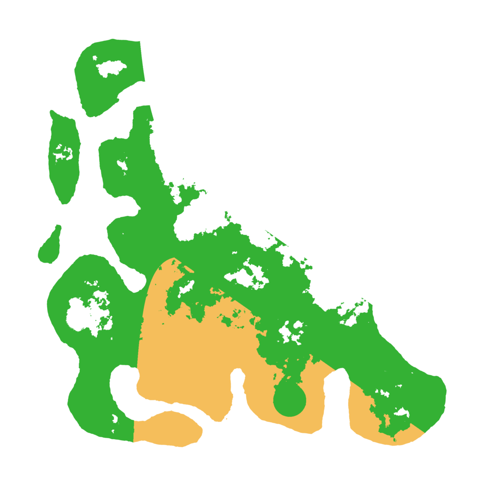 Biome Rust Map: Barren, Size: 4000, Seed: 180589845