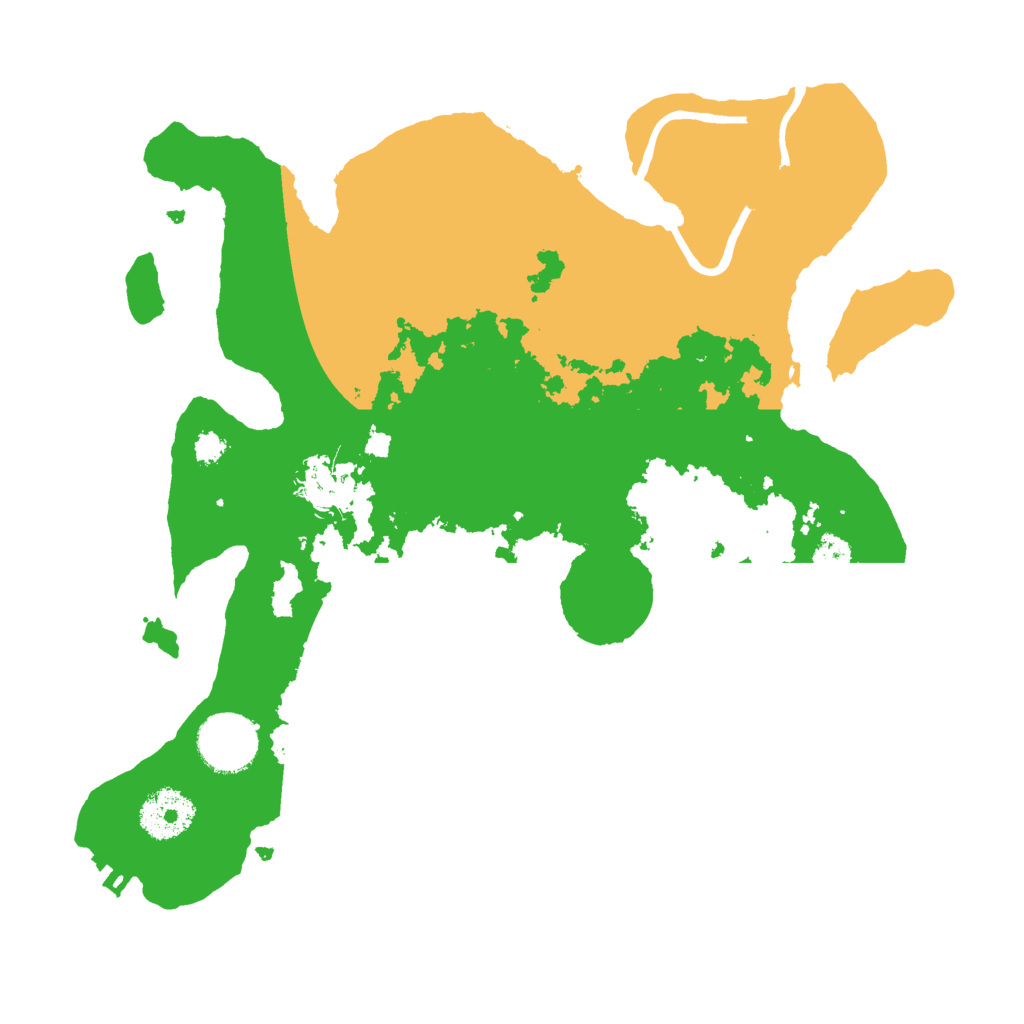 Biome Rust Map: Procedural Map, Size: 3000, Seed: 654654