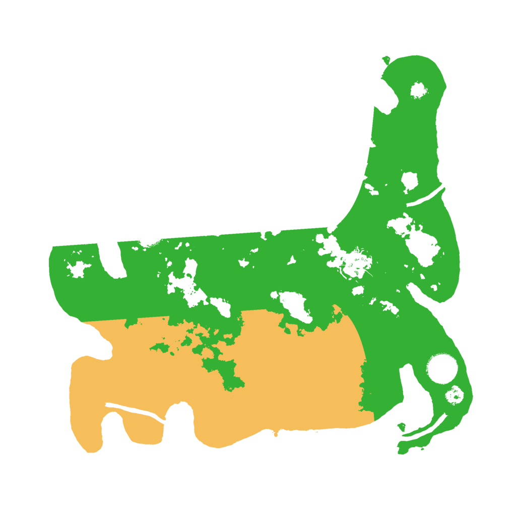 Biome Rust Map: Procedural Map, Size: 3000, Seed: 1870891748