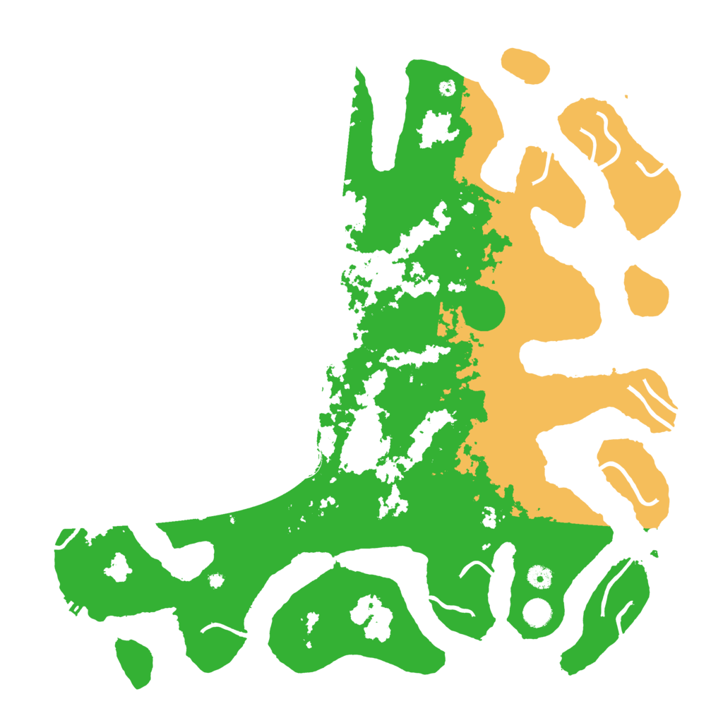 Biome Rust Map: Procedural Map, Size: 4500, Seed: 3071751