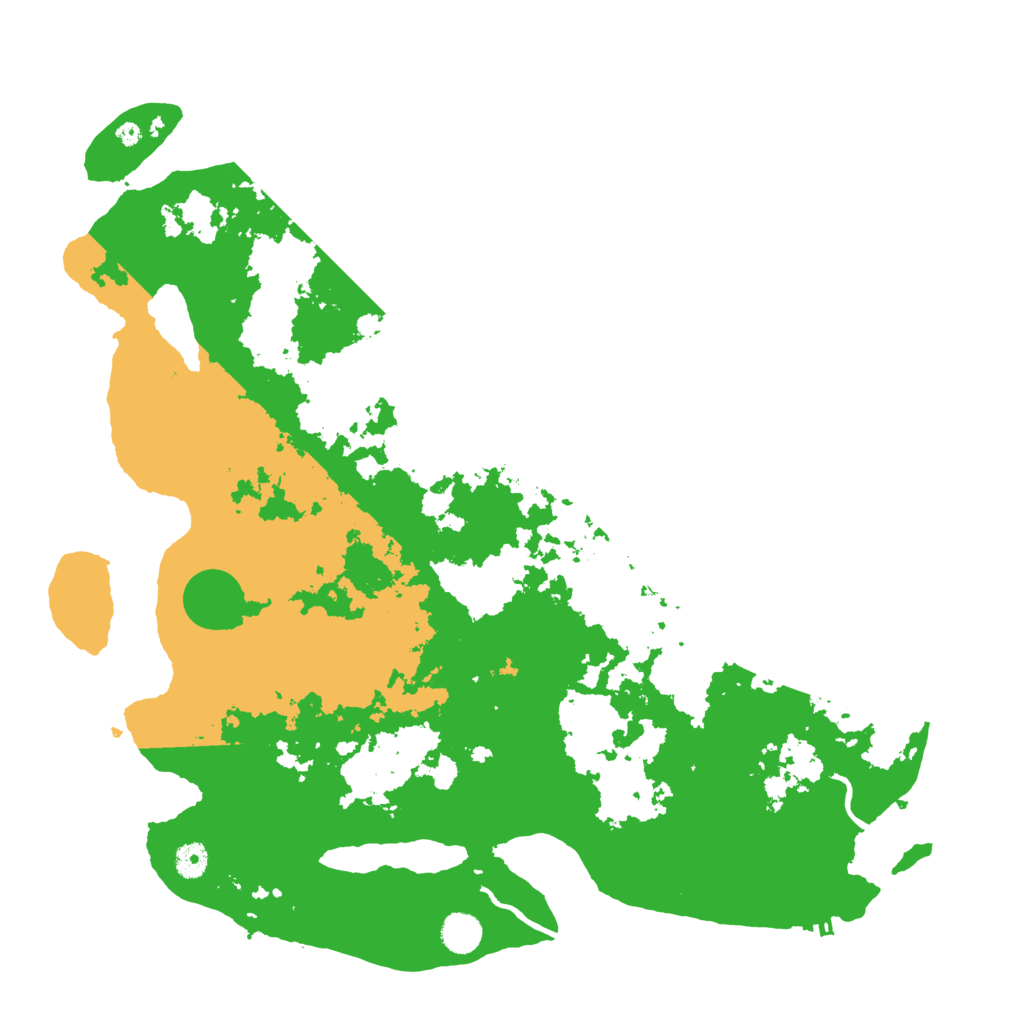 Biome Rust Map: Procedural Map, Size: 4500, Seed: 3300478