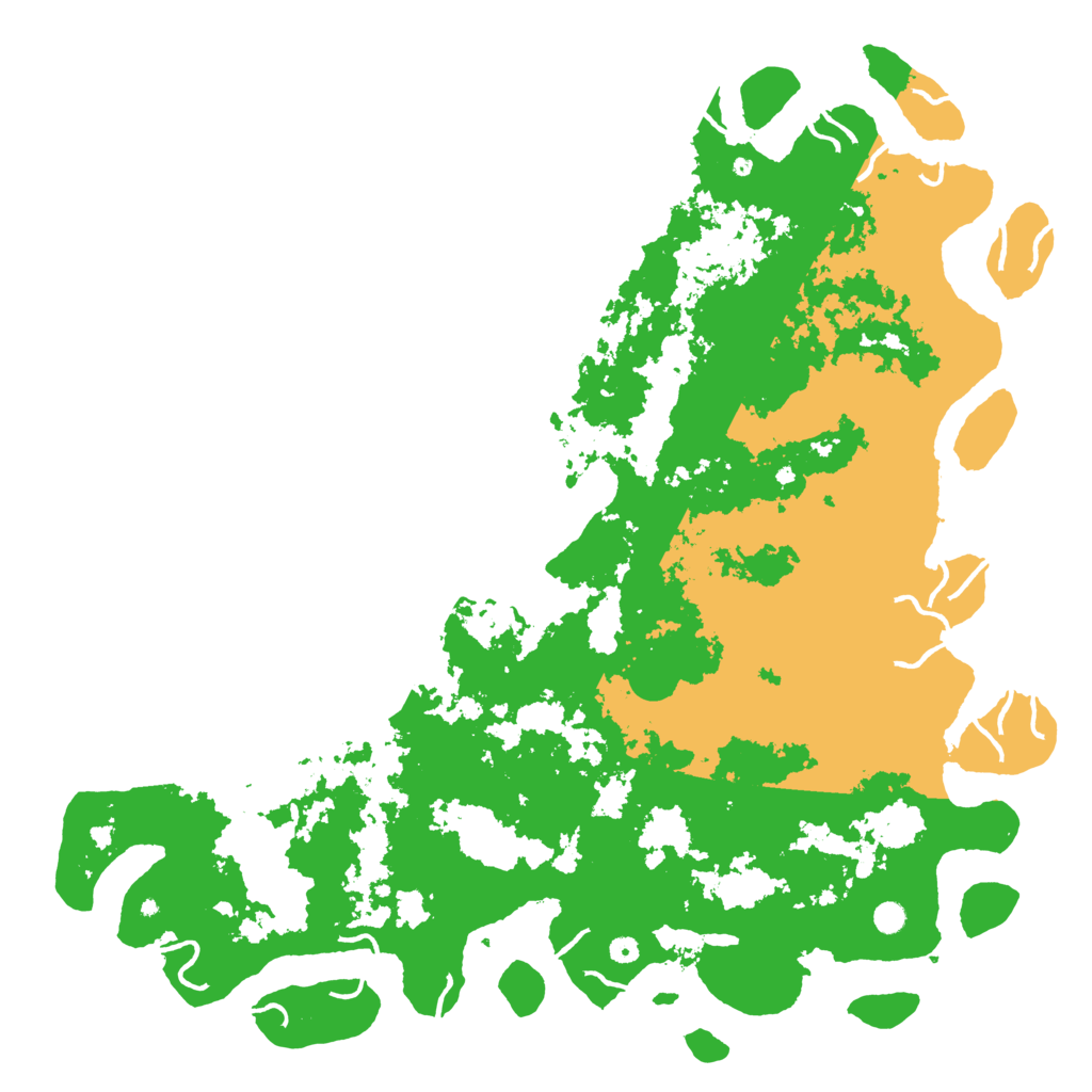 Biome Rust Map: Procedural Map, Size: 6000, Seed: 2075940034