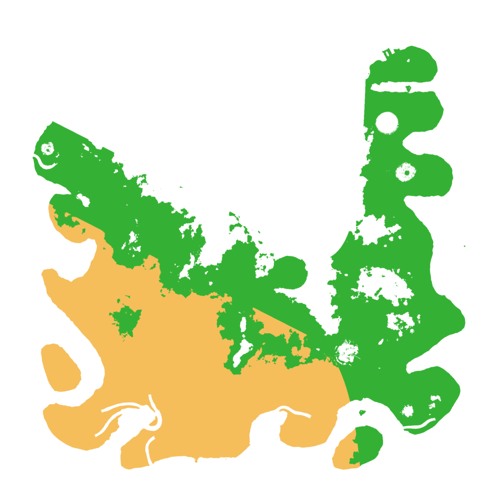 Biome Rust Map: Procedural Map, Size: 4000, Seed: 2040