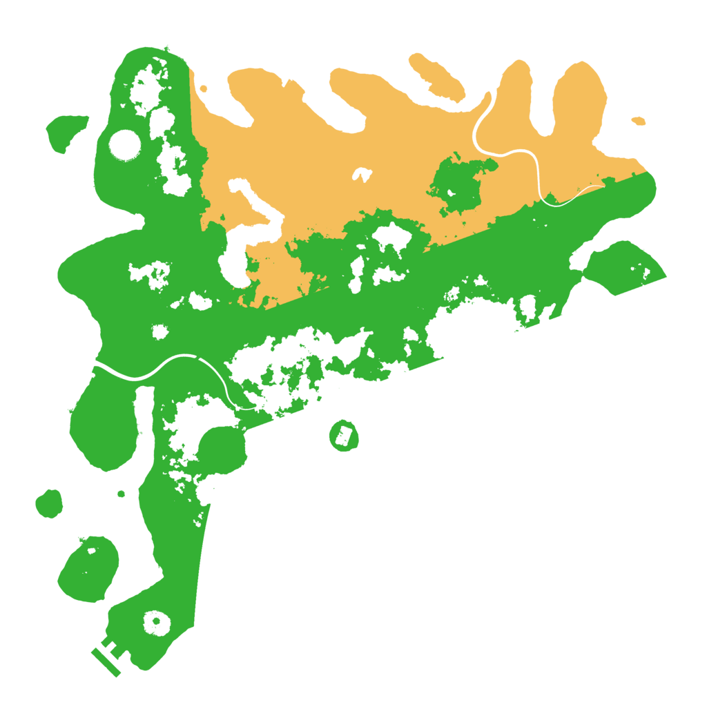 Biome Rust Map: Procedural Map, Size: 4000, Seed: 1212845341