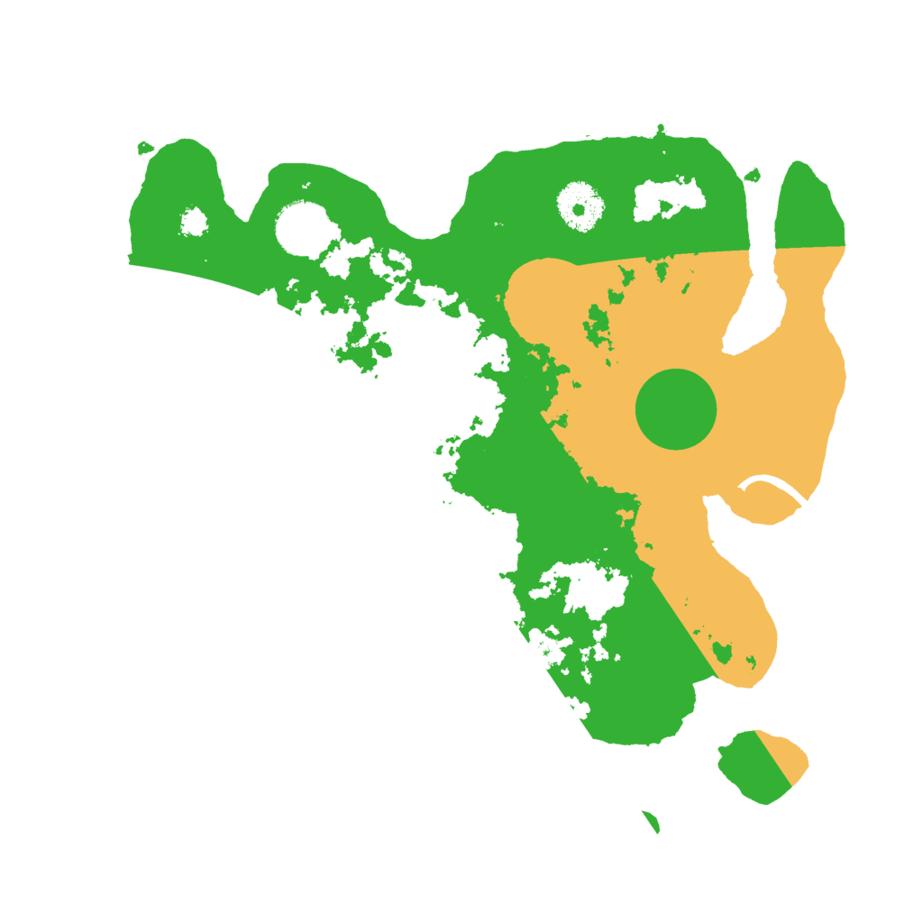 Biome Rust Map: Procedural Map, Size: 3000, Seed: 66719