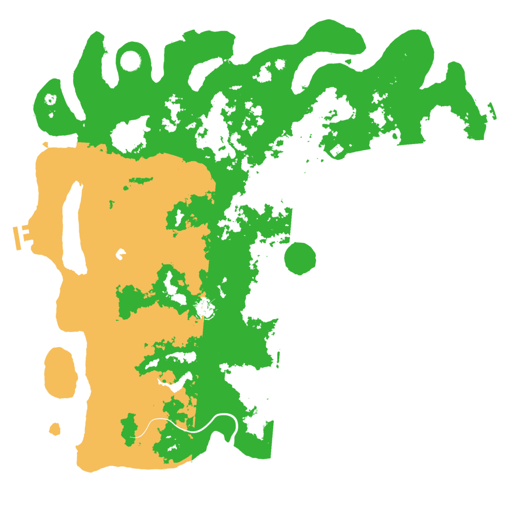 Biome Rust Map: Procedural Map, Size: 4500, Seed: 92188914