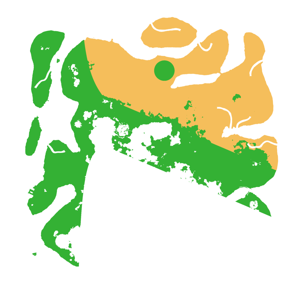 Biome Rust Map: Procedural Map, Size: 3850, Seed: 648692053