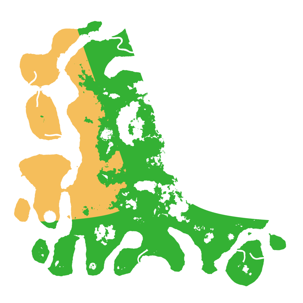 Biome Rust Map: Procedural Map, Size: 4500, Seed: 1859410472