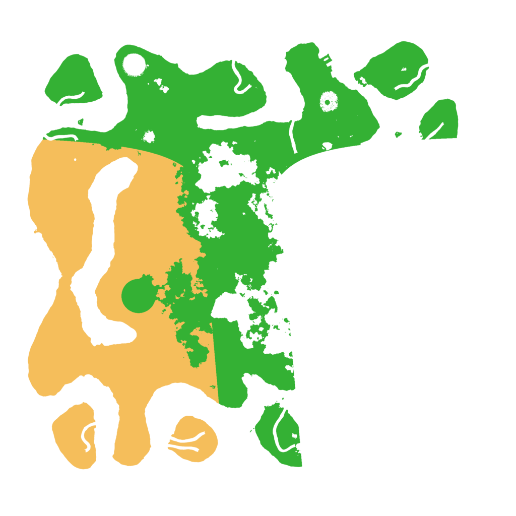 Biome Rust Map: Procedural Map, Size: 4000, Seed: 1590409878