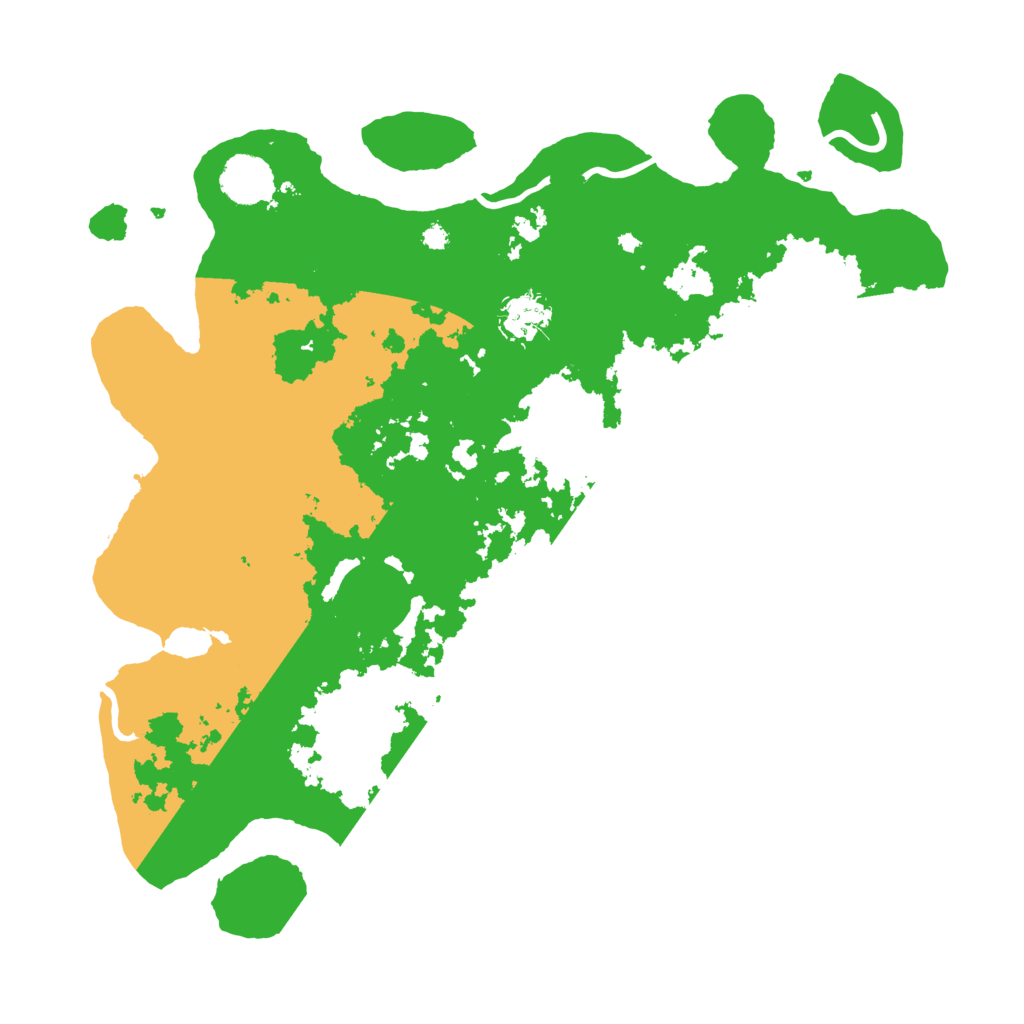 Biome Rust Map: Procedural Map, Size: 3700, Seed: 1865555546