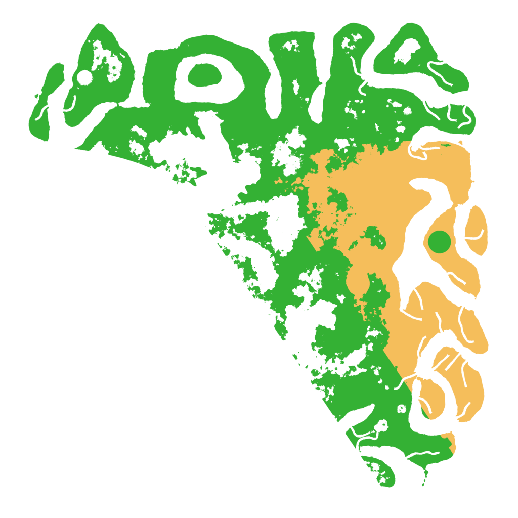 Biome Rust Map: Procedural Map, Size: 6000, Seed: 98673239