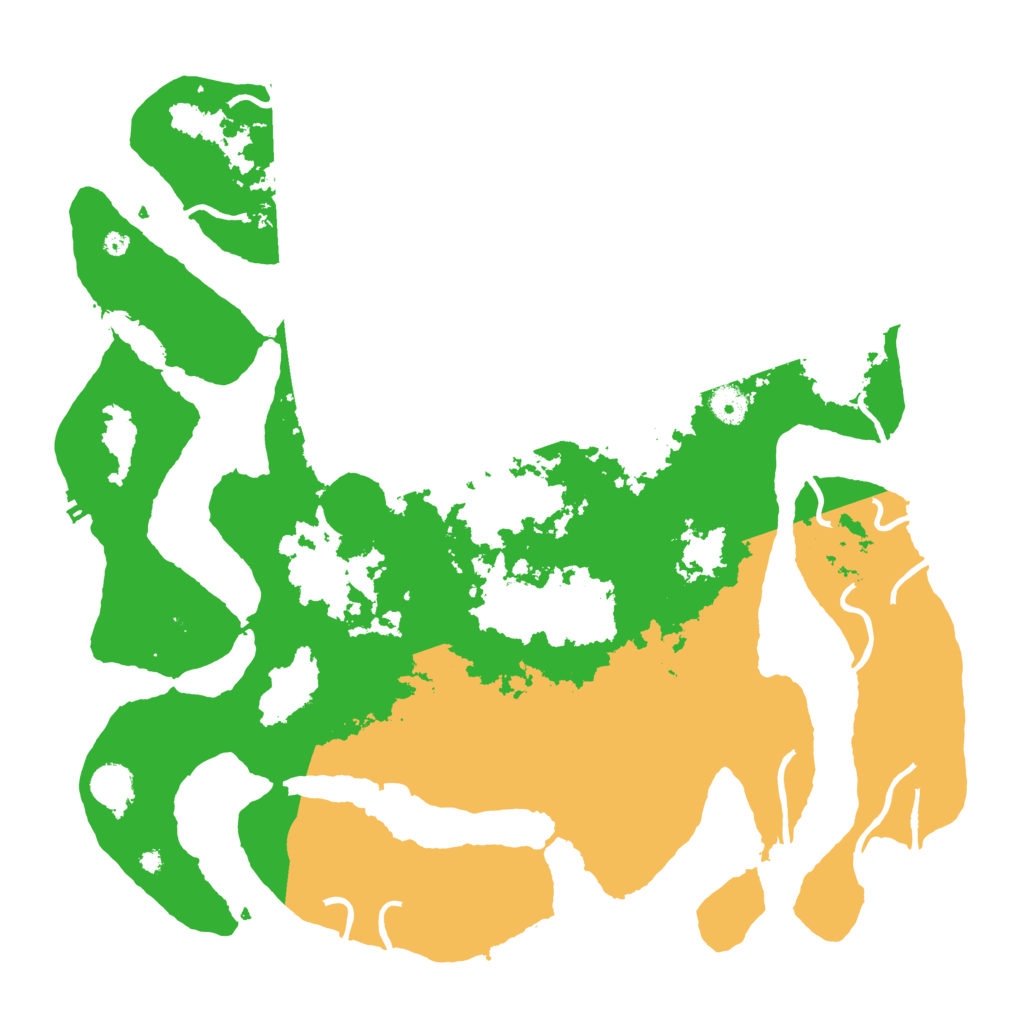 Biome Rust Map: Procedural Map, Size: 4300, Seed: 853869086