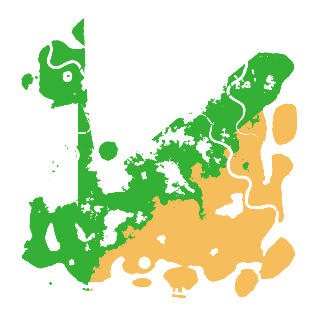 Biome Rust Map: Procedural Map, Size: 4500, Seed: 6443199