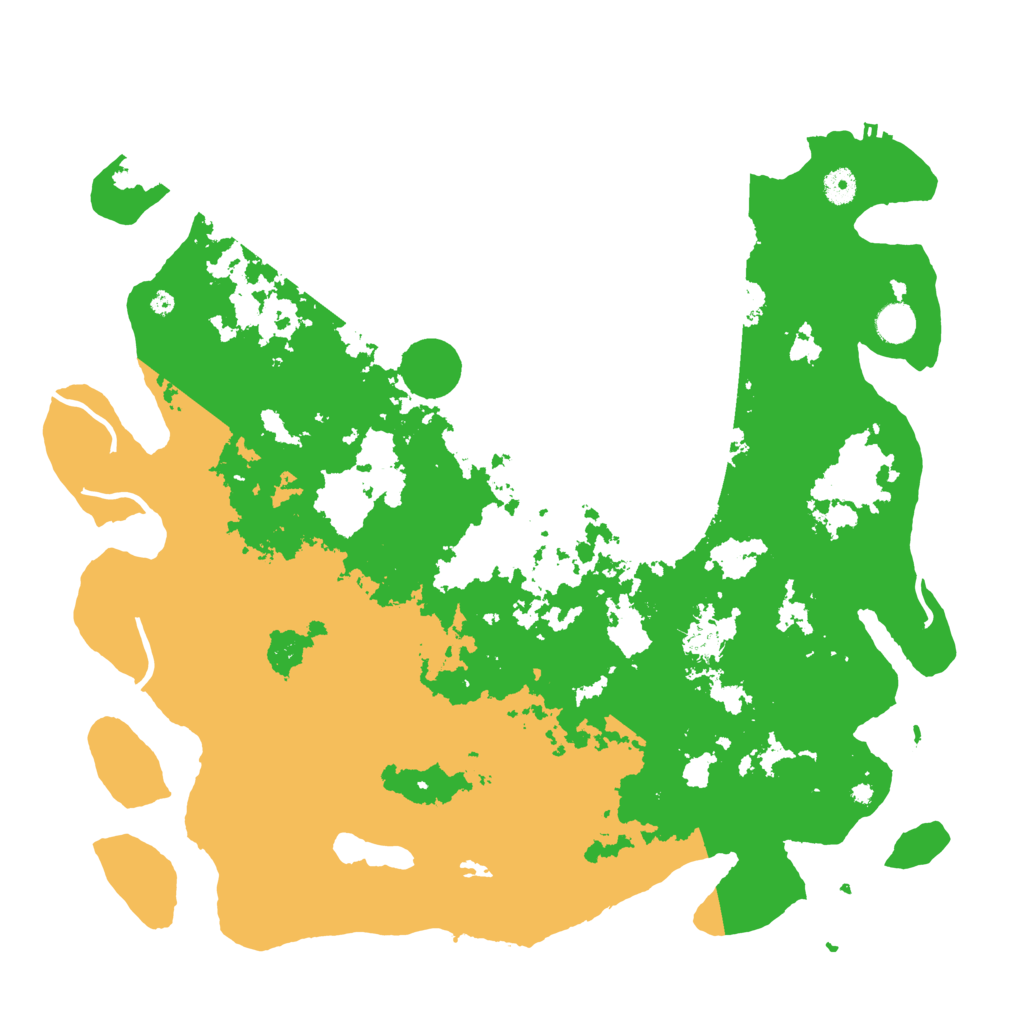 Biome Rust Map: Procedural Map, Size: 4500, Seed: 1371902