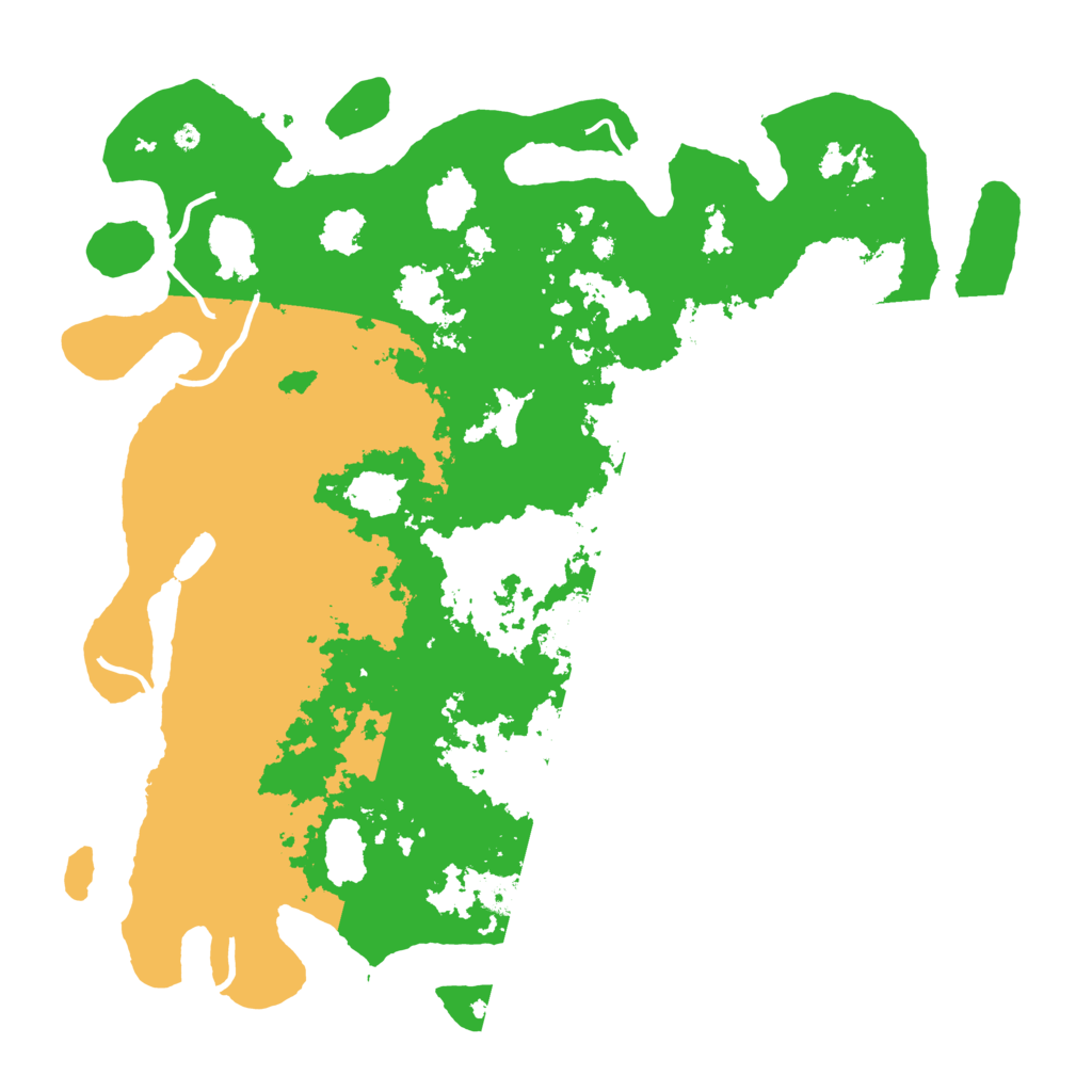 Biome Rust Map: Procedural Map, Size: 4500, Seed: 99901