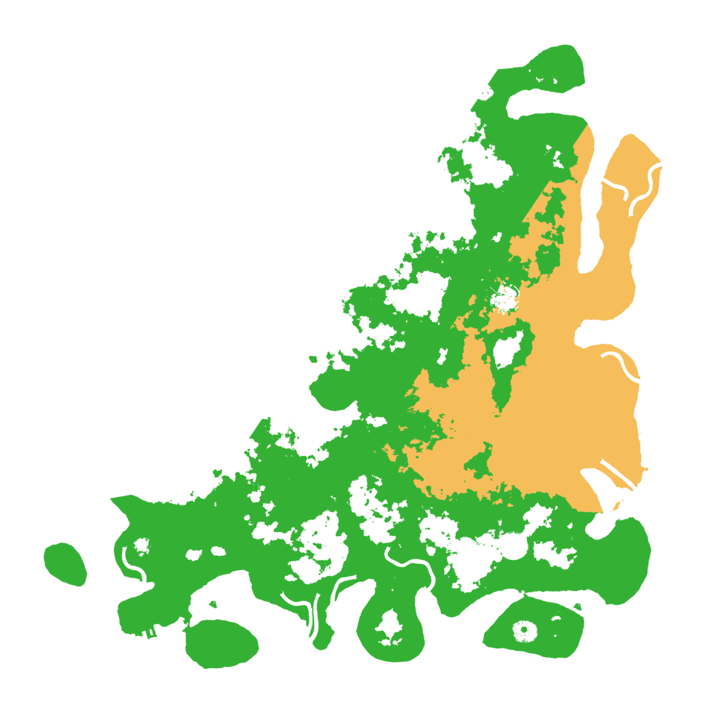 Biome Rust Map: Procedural Map, Size: 4500, Seed: 4491978