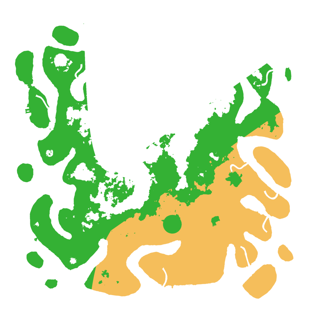 Biome Rust Map: Procedural Map, Size: 4500, Seed: 6438980