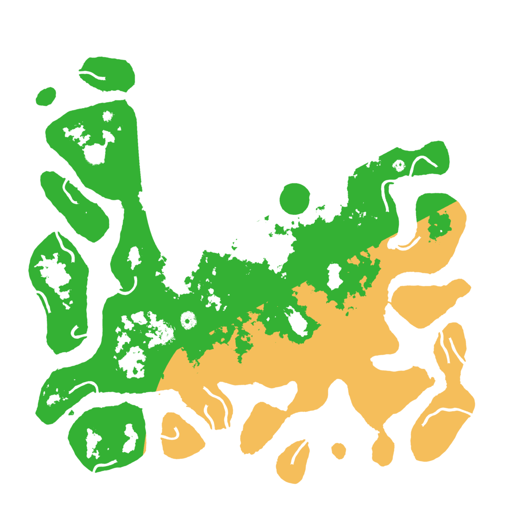 Biome Rust Map: Procedural Map, Size: 4500, Seed: 4242008