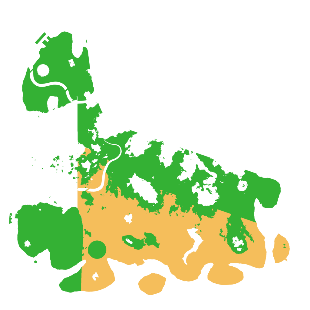 Biome Rust Map: Procedural Map, Size: 4500, Seed: 3585418